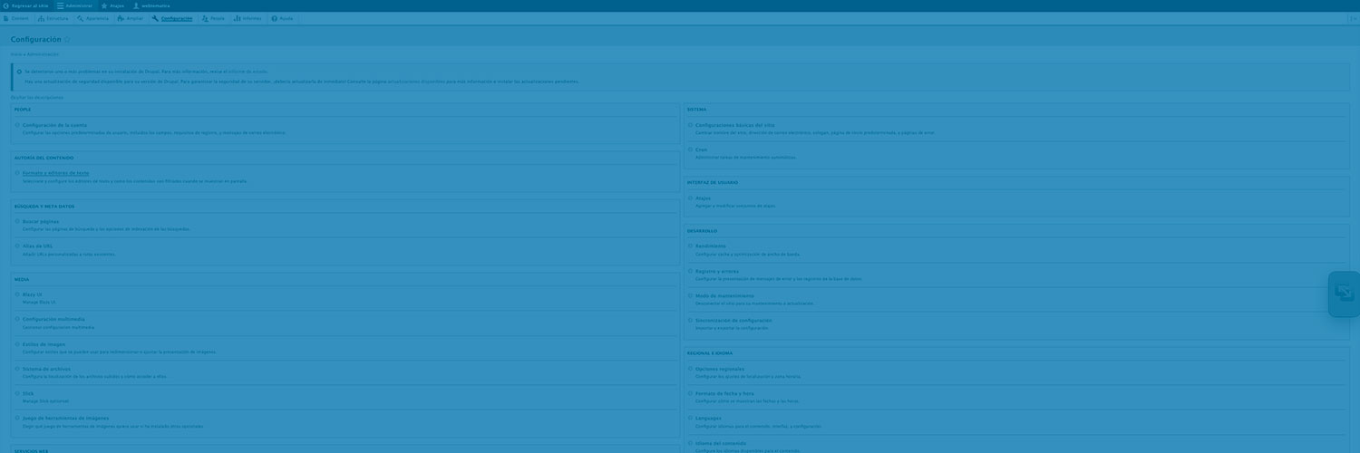 Diseño Web Drupal