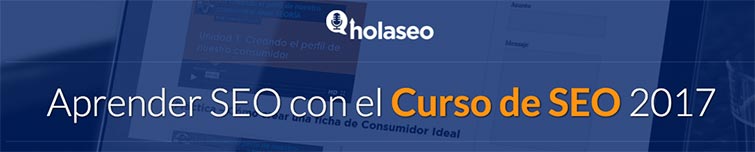 Curso de posicionamiento en buscadores Hola SEO