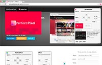 Extensión chrome perfect pixel
