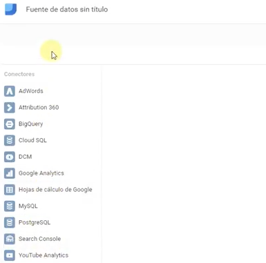 Google Data Studio analítica informes