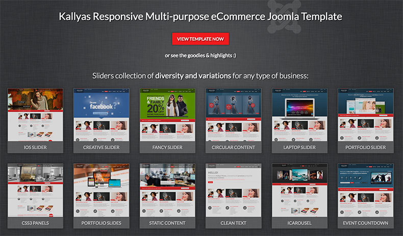 Plantilla Joomla Kallyas Plantilla Joomla Kallyas