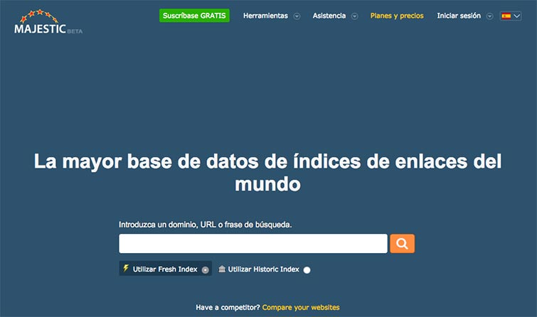 Métricas Majestic SEO