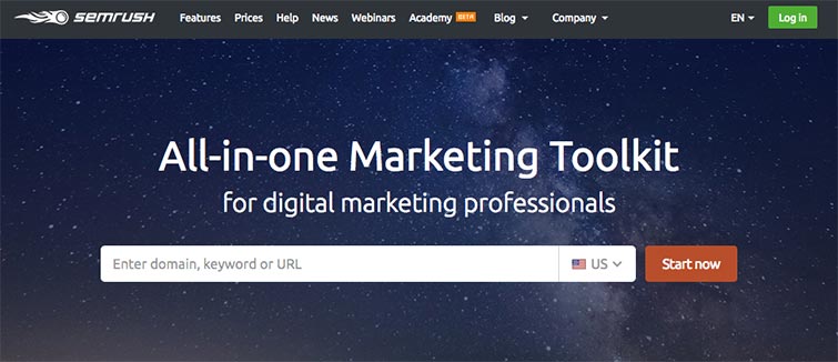Métricas SEO Semrush