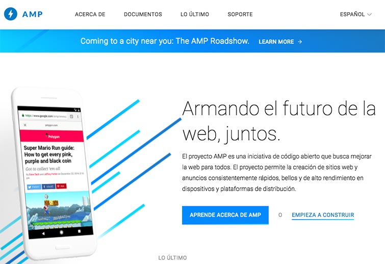 Web Oficial AMP