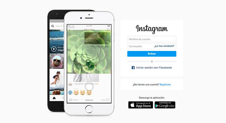 Crear una cuenta en Instagram 