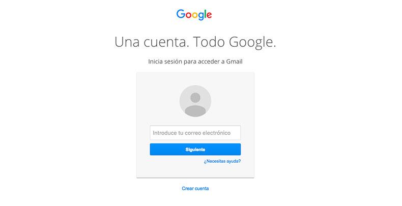 Cuenta de Google Gmail
