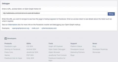 Caché de facebook Caché de facebook