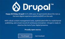 Historia de Drupal Historia de Drupal