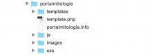 Archivo info plantilla Drupal Archivo info plantilla Drupal
